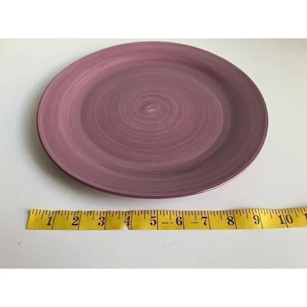 IKEA PLUM PURPLE‎ EGGPLANT Dinner PLATE 9” Dinning Ceramic Pottery Glazed Rare